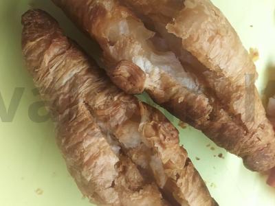 Kruasanai su šviežia raudona žuvimi Žingsnis 6