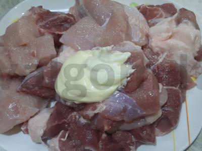 Mėsa folijoje Žingsnis 2