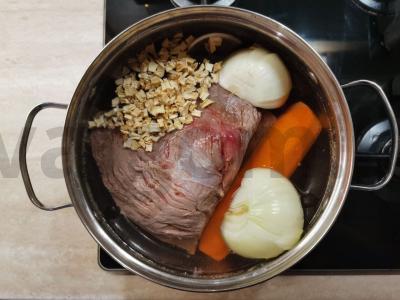 Šventinis želė iš veršienos Žingsnis 2