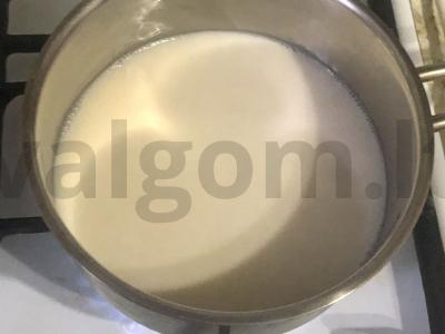 Špinatų kokteilis Žingsnis 1