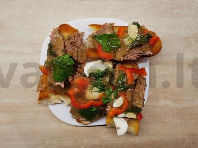 Šventinis želė iš veršienos pagrindine nuotrauka