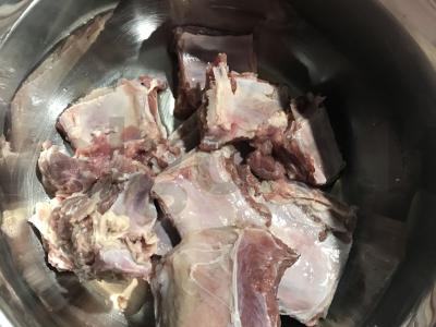 Mėsos sriuba su ryžiais Žingsnis 1