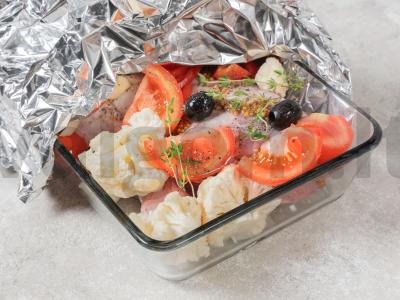 Kalakutiena su daržovėmis ir vyno padažu Žingsnis 3