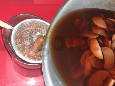 Džiovintų obuolių kompotas su citrina Žingsnis 3