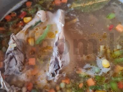 Sriuba su havajų mišiniu ir vištiena Žingsnis 4