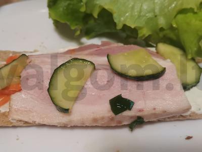 Sumuštinis su trapučiais Žingsnis 4