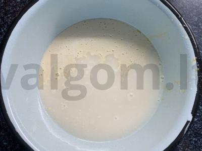 Blynai su mėsos įdaru ir prieskoniais Žingsnis 2