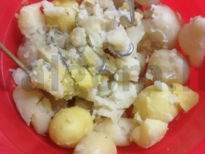 Bulvių gnocchi Žingsnis 1