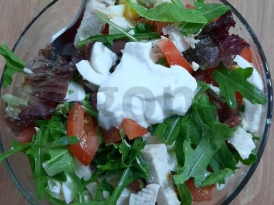 Salotas „Baltymų bomba“ su vištiena ir pupelėmis Žingsnis 6