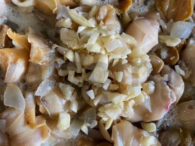 Rapanai grietinėlės padaže Žingsnis 3