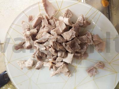 Žirnių sriuba su kalakutiena lėtoje viryklėje Žingsnis 5