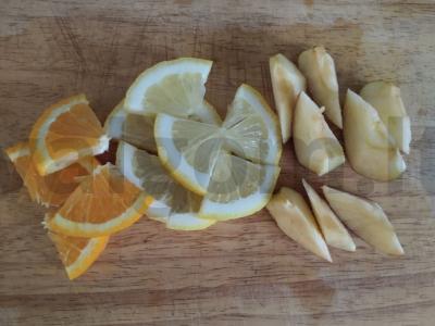 Arbata su gervuogėmis ir citrusiniais vaisiais Žingsnis 3