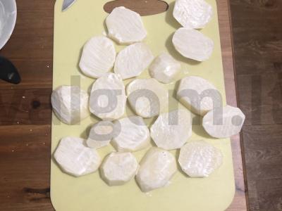 Namų bulvių traškučiai Žingsnis 1