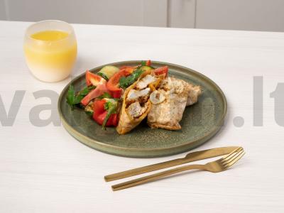 Kalakutienos filė gruziniškame lavaše pagrindine nuotrauka