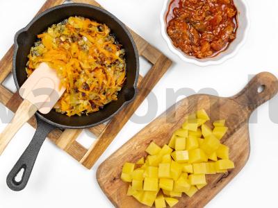 Žuvų sriuba su žuvimis Žingsnis 1