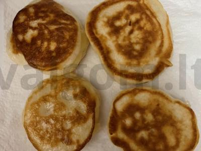 Kefyro blynai, klasikinis receptas Žingsnis 5