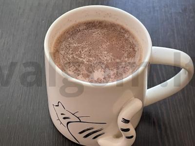 Kvapnus kakava su cinamonu pagrindine nuotrauka