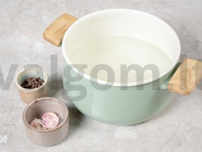 Blanširuota paprika Žingsnis 1