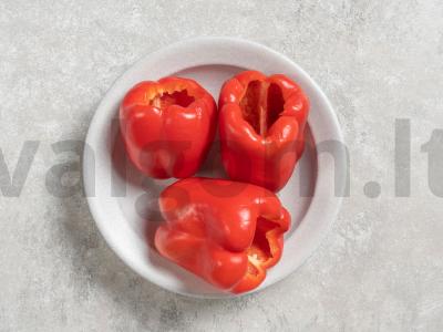 Blanširuota paprika Žingsnis 3