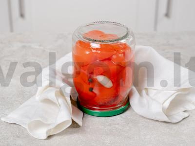 Blanširuota paprika Žingsnis 6