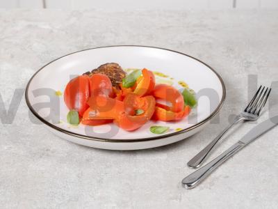 Blanširuota paprika pagrindine nuotrauka