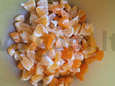 Salotas „Neapolis“ su upėtakiu ir mandarinais Žingsnis 1