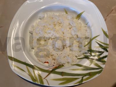 Ryžių, daržovių ir adžikos dubuo Žingsnis 1