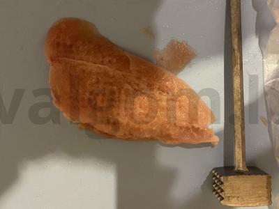 Sultinga vištienos kotletai be perteklinio riebalų Žingsnis 2