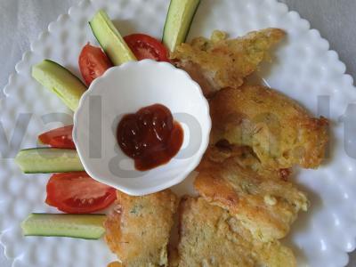 Menkių filė tešloje su tempura miltais ir džiovintu krapu pagrindine nuotrauka