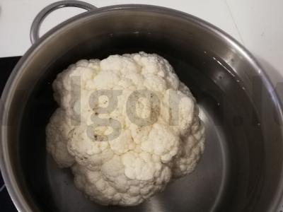 Iškepusi žiedinė kopūstė Žingsnis 2