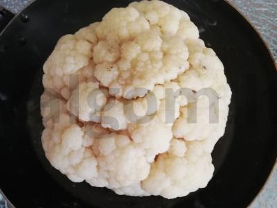 Iškepusi žiedinė kopūstė Žingsnis 6