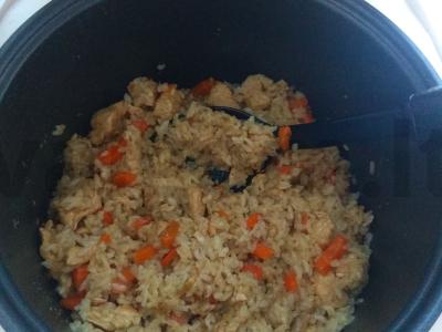 Kuskusas su kalakutiena lėtoje viryklėje Žingsnis 6