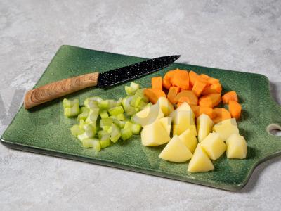 Sriuba su grybais ir mėsa Žingsnis 3