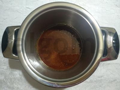 Skaniausia sūdyta karamelė iš grietinės Žingsnis 1