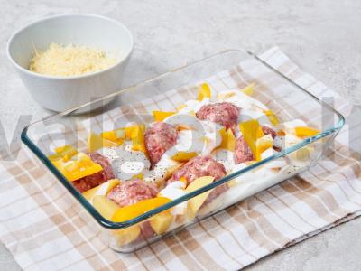 Kalakutienos ir elnienos kukuliai su bešamelio padažu Žingsnis 3