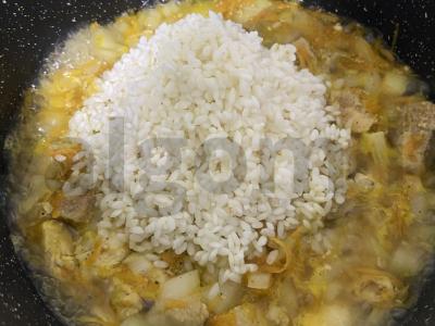Ryžiai su mėsa Žingsnis 7