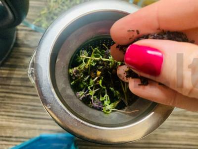 Žolelių vitaminų arbata Žingsnis 4