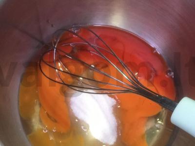 Desertas stiklinėje Žingsnis 1