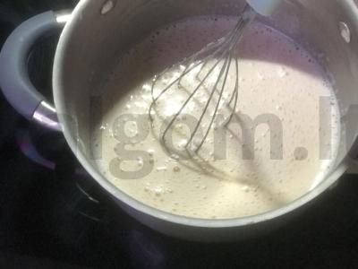 Desertas stiklinėje Žingsnis 4