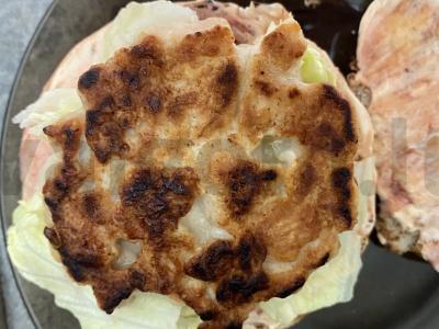 Vištienos kotletų burgeris Žingsnis 9