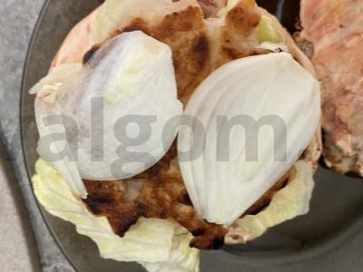 Vištienos kotletų burgeris Žingsnis 10