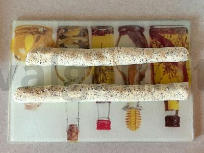 Patingėlių virtinukai su aguonomis Žingsnis 3