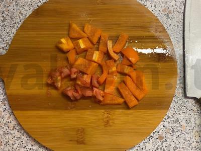 Keptas vištienos filė su daržovėmis orkaitėje Žingsnis 4