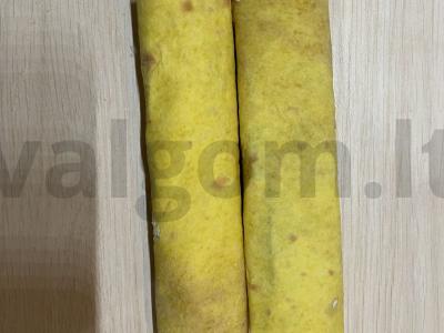 Sūrio ritinėliai su agurku Žingsnis 5