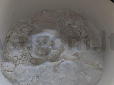 Pyragas „Galaktika“ su riešutų sviestu Žingsnis 3