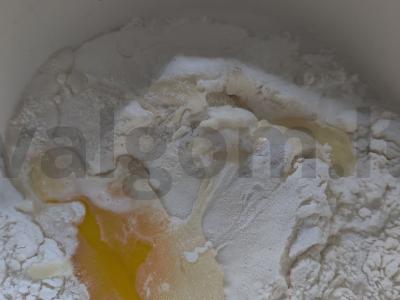 Pyragas „Galaktika“ su riešutų sviestu Žingsnis 4