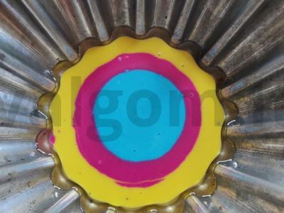 Pyragas „Galaktika“ su riešutų sviestu Žingsnis 11