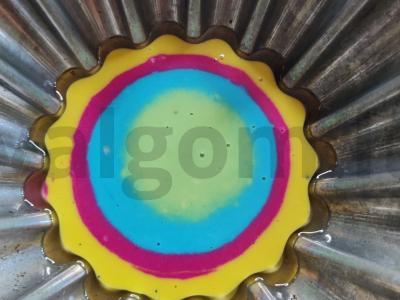 Pyragas „Galaktika“ su riešutų sviestu Žingsnis 12