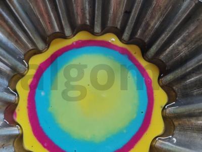 Pyragas „Galaktika“ su riešutų sviestu Žingsnis 13