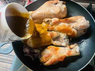 Kalakutų pečių „Kari“ Žingsnis 6